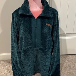 Columbia Teal Fleece Jacket